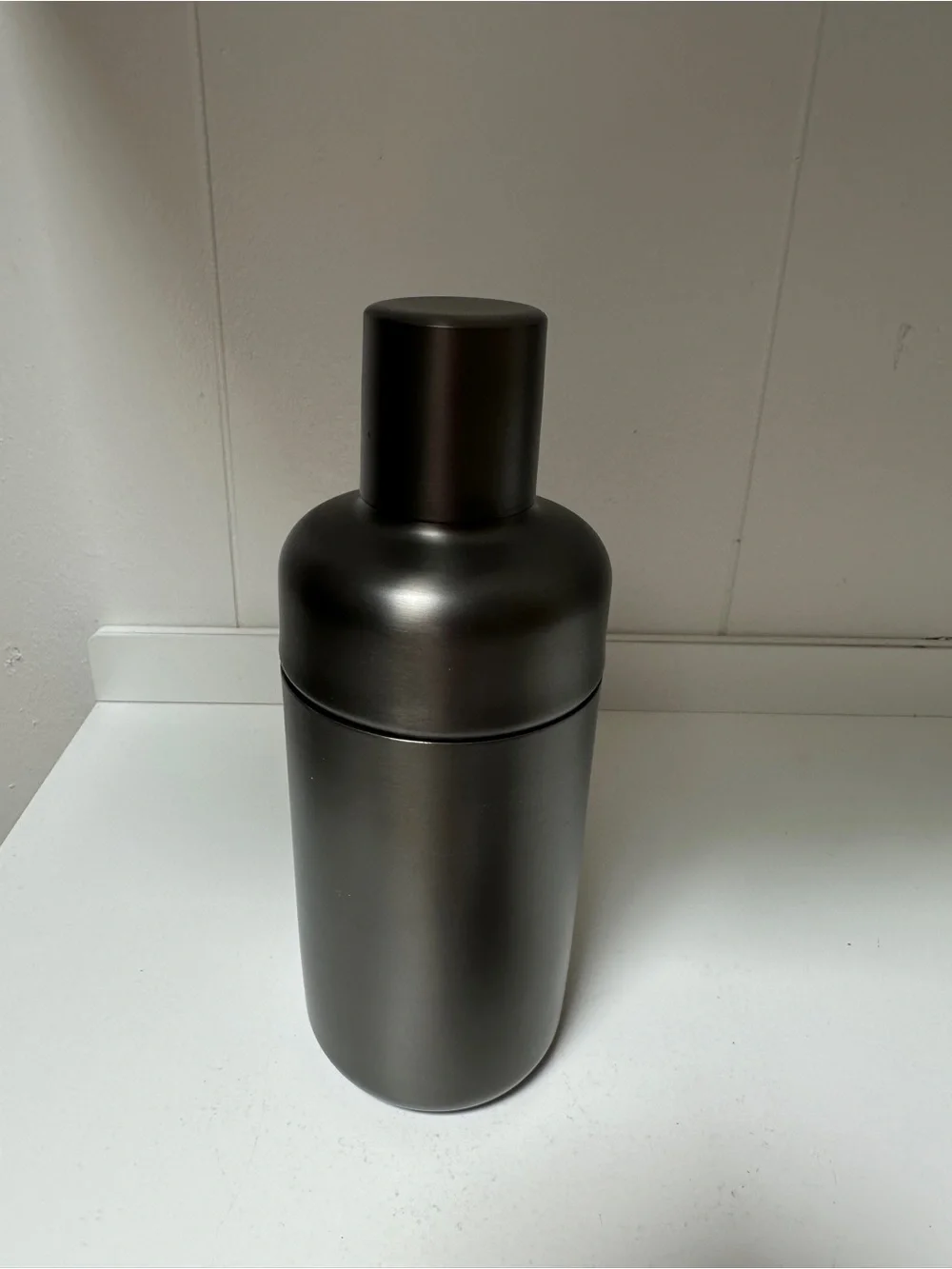 Graphite Fenton Cocktail Shaker | Crate & Barrel